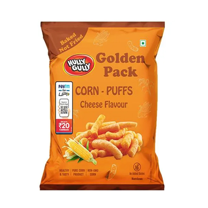 Hully Gully Snacks Golden Pack Mac And Cheese Flavour